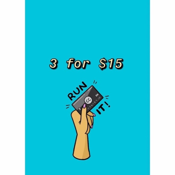3 for $15.00 ENDS HERE - Picture 1 of 1